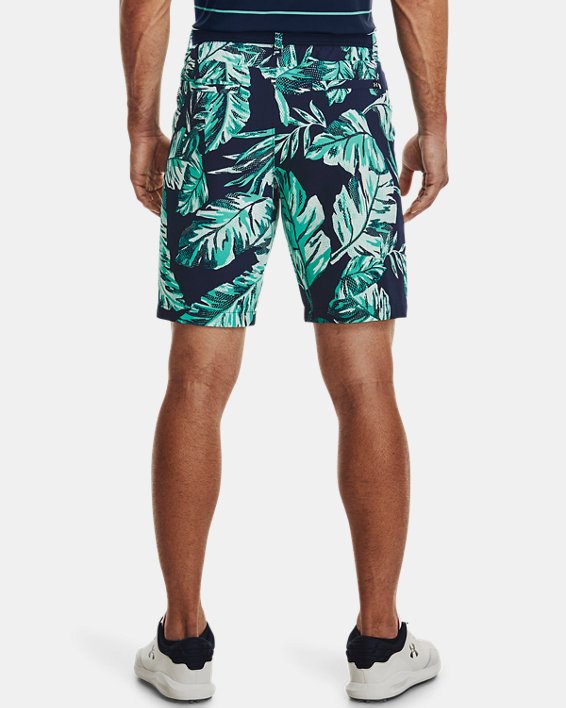 Men's UA Drive Printed Shorts, Navy, pdpMainDesktop image number 1